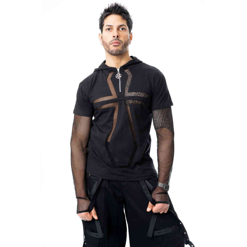 Heartless - Draven Lange Ã¤rmel top - Schwarz